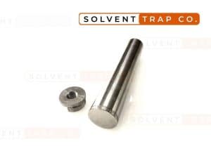 8" Titanium D Cell Solvent Trap  